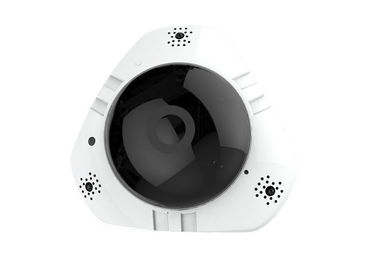 Videocamera di sicurezza panoramica della casa di 360 Wifi, videocamera di sicurezza senza fili del IP con visione notturna