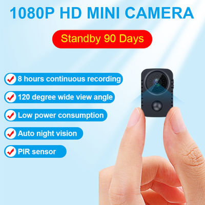 Macchina fotografica Mini Camcorders di HD 1080P Smart PIR Sensor Night Vision Body