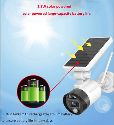 Lunga autonomia WIFI cellulare all'aperto della macchina fotografica solare di H264 H265 PTZ 4G